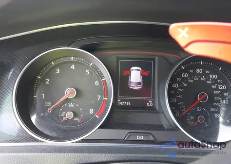 2015 Volkswagen Golf Gti 2.0T Se 4-Door из США, поврежденный, VIN 3VW4T7AU2FM009644